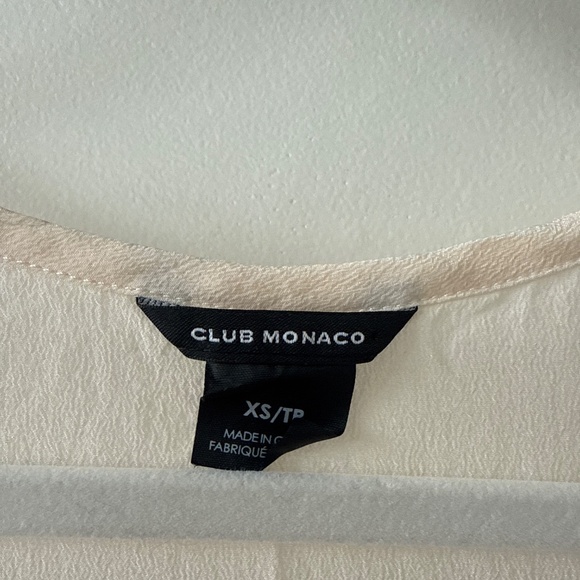 Club Monaco Silk blouse - Picture 3 of 3